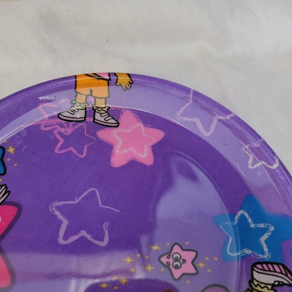 Dora The Explorer Glass Plate RARE kitchen cartoon kid's collectible 8" EUC - Picture 3 of 4